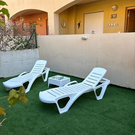 Appartamento Bajo Con Jardin A Pie De Playa Y Piscina Comunitaria Con Jacuzzi Playas de Vera Esterno foto