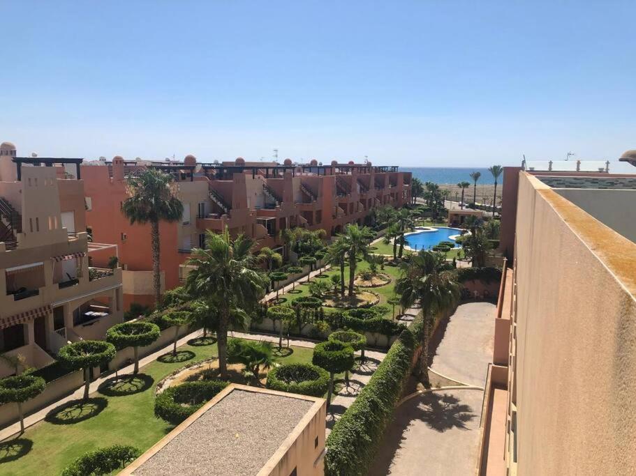 Appartamento Bajo Con Jardin A Pie De Playa Y Piscina Comunitaria Con Jacuzzi Playas de Vera Esterno foto