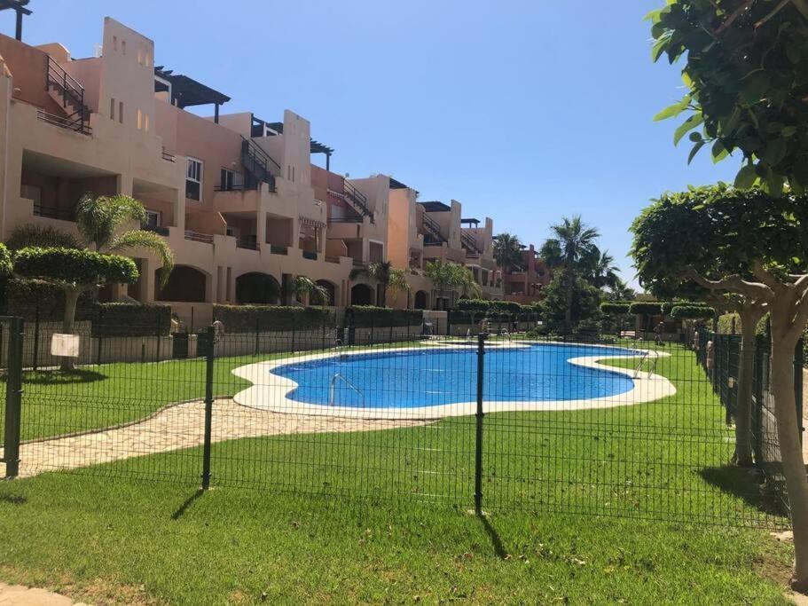 Appartamento Bajo Con Jardin A Pie De Playa Y Piscina Comunitaria Con Jacuzzi Playas de Vera Esterno foto