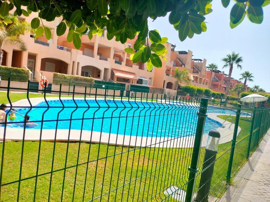 Appartamento Bajo Con Jardin A Pie De Playa Y Piscina Comunitaria Con Jacuzzi Playas de Vera Esterno foto